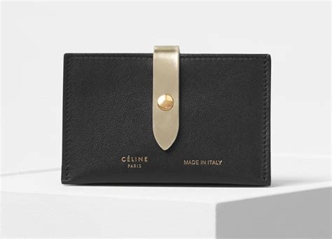 celine coin card holder|celine card holder wallet.